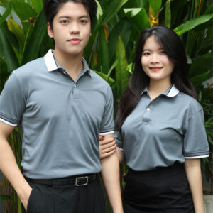 Đồng Phục Áo Polo - The Basic - Xám Chì