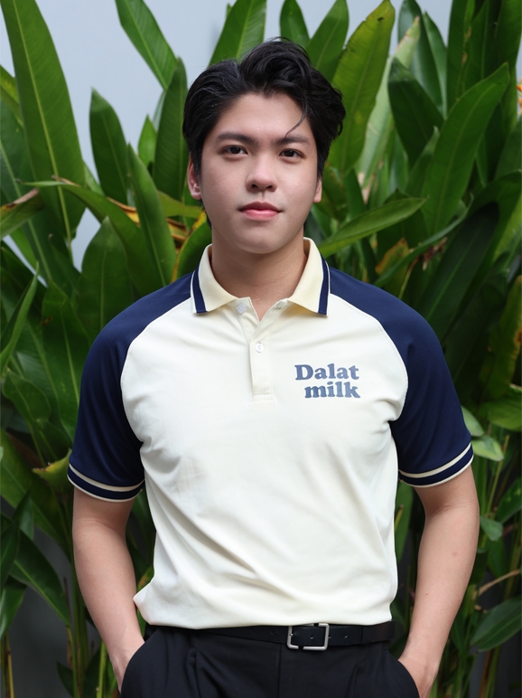 Áo Polo tay raglan