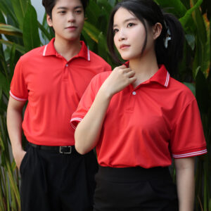 ĐỒNG PHỤC ÁO POLO - THE BASIC - ĐỎ