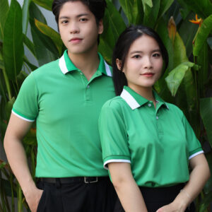 Đồng Phục Áo Polo - The Basic - Xanh Lá