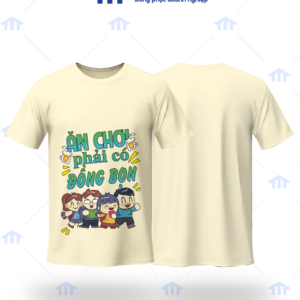 Đồng Phục Áo Cổ Tròn Màu Trắng - Cotton 100%